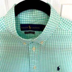 Polo Ralph Lauren button down shirt 14-16 almost new